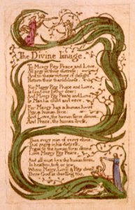 Songs of Innocence copy B 1789 Library of Congress The Divine Image