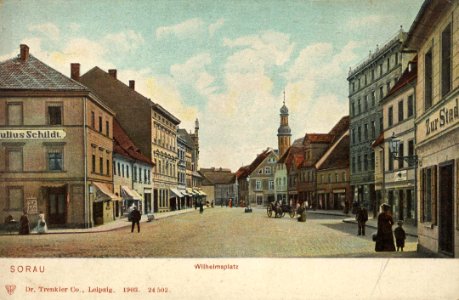 Sorau N.-L., Ostbrandenburg - Wilhelmsplatz (Zeno Ansichtskarten) photo