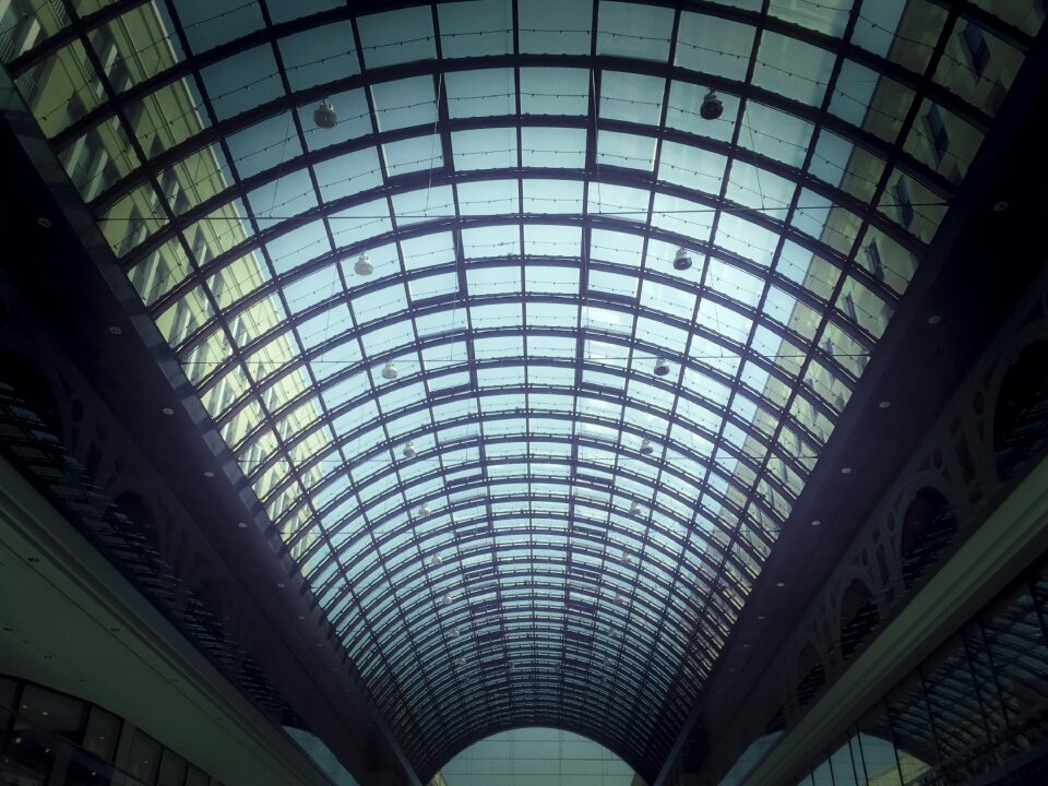 Glass architecture dome