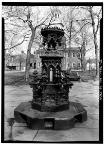 Sons of Temperance Fountain Philadelphia 1961