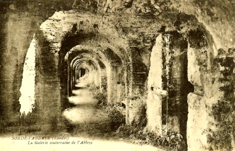 Sorde-l'Abbaye - Galerie souterraine de l'Abbaye 3