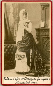Sophie Wiberg, porträtt - SMV - H2 083