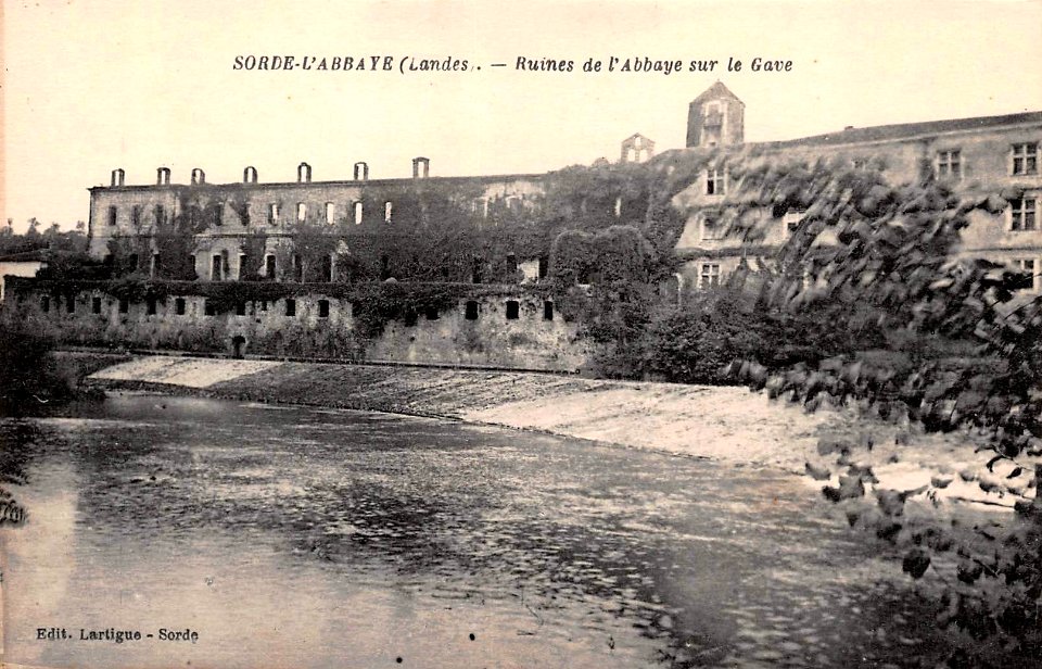 Sorde-l'Abbaye - Abbaye - vue générale 2