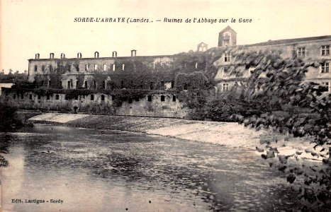 Sorde-l'Abbaye - Abbaye - vue générale 2