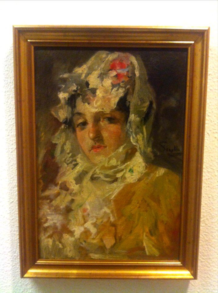 Joaquim Sorolla Bastida- Retrat de Noia- no datat
