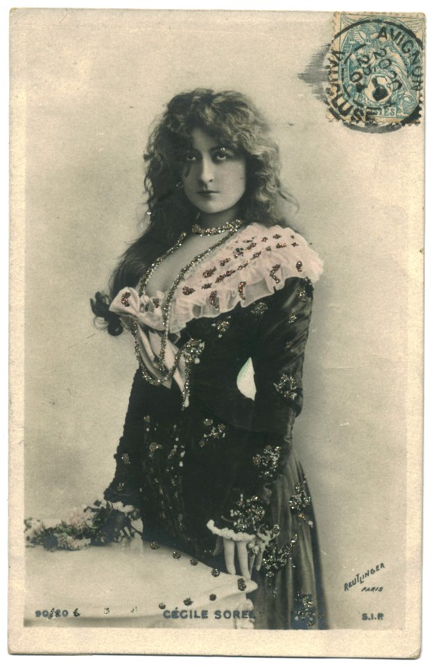 SOREL, Çécile SIP. 90-20. Photo Reutlinger