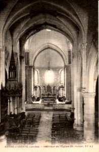 Sorde-l'Abbaye - église intérieur 3