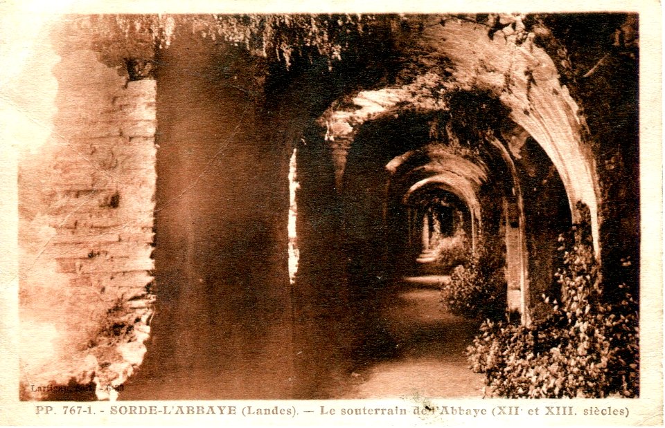 Sorde-l'Abbaye - Galerie souterraine de l'Abbaye 4