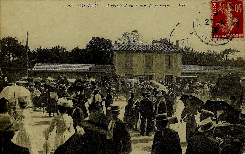 Soulac - Gare 1908