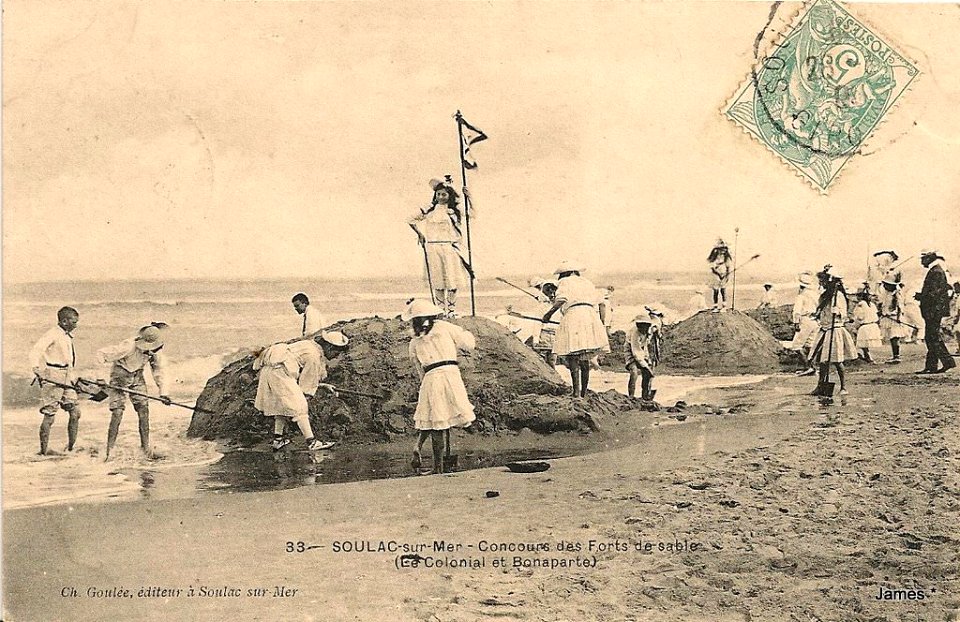Soulac - Forts de sable