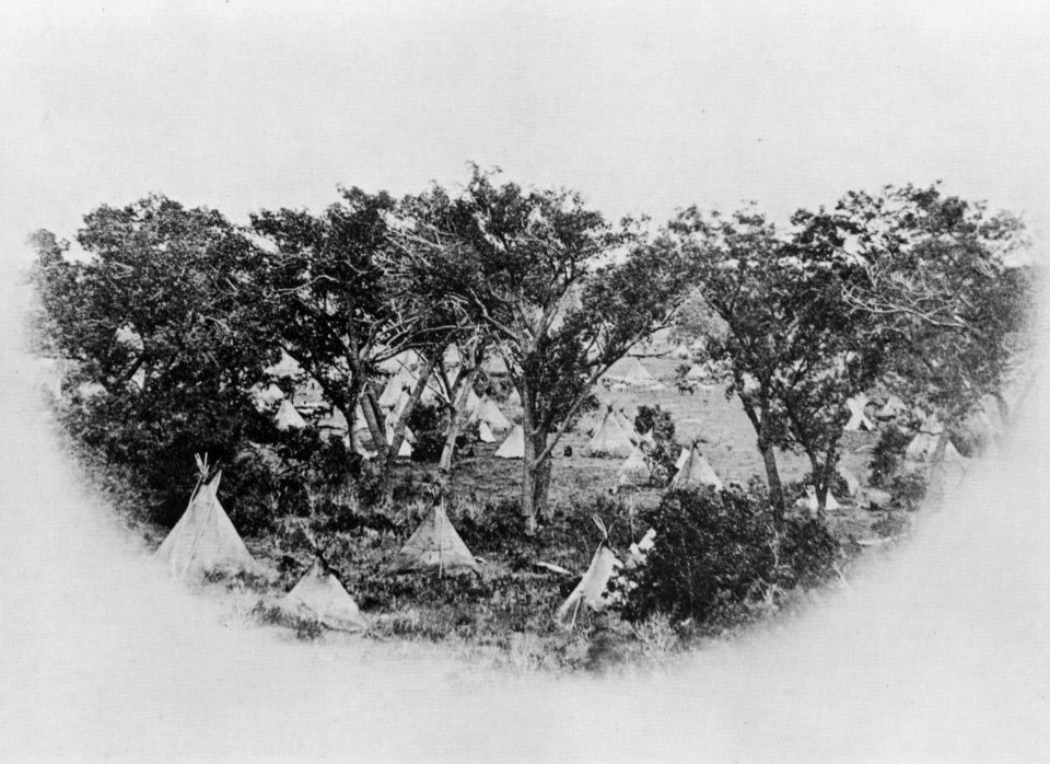 Soule, Will - Kiowa-Lager nahe dem Canadian River (Zeno Fotografie)