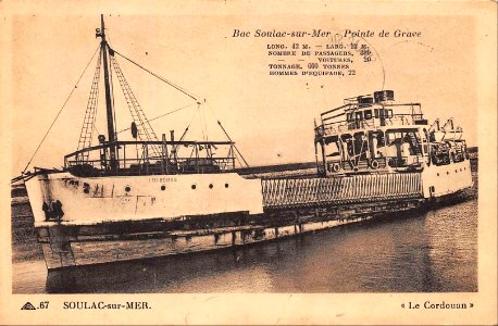 Soulac-sur-Mer - Bac le Cordouan