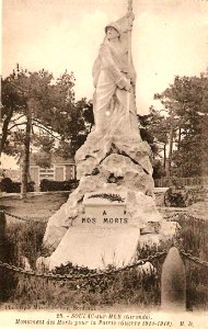 Soulac-sur-Mer - monument aux morts