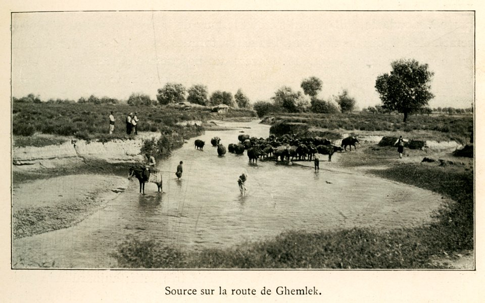 Source sur la route de Ghemlek - Barth Hermann - 1913
