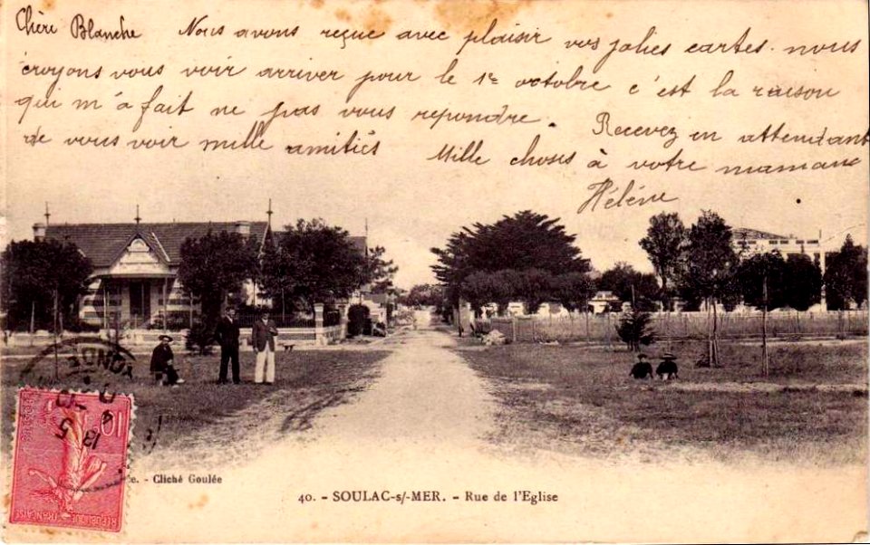 Soulac-sur-Mer - rue de l'église