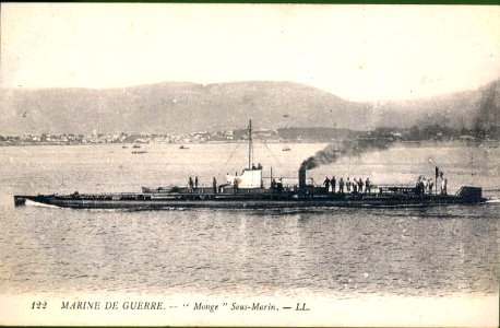 Sous Marin MONGE 1918
