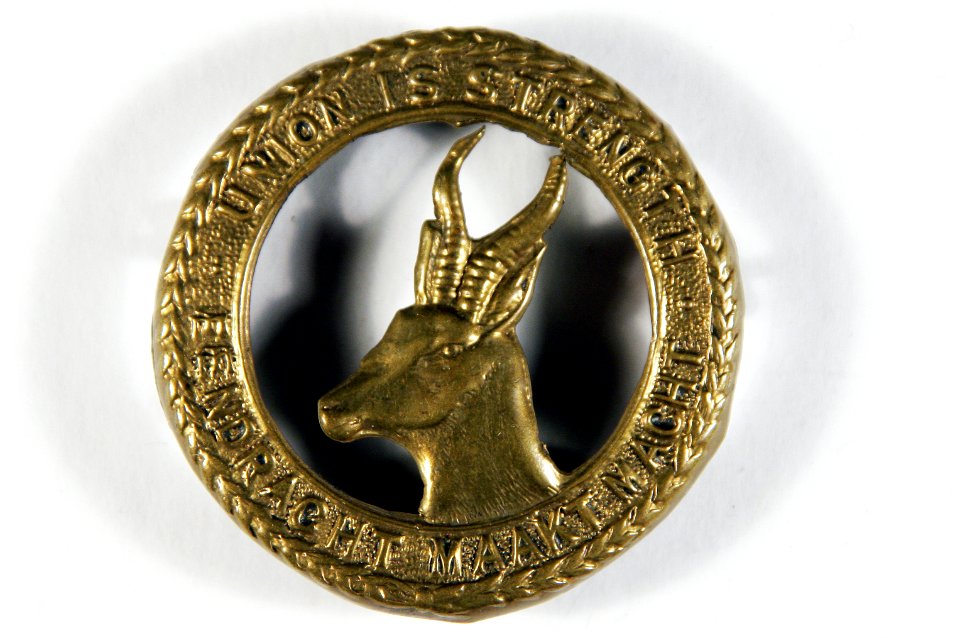 South African Army Cap Badge