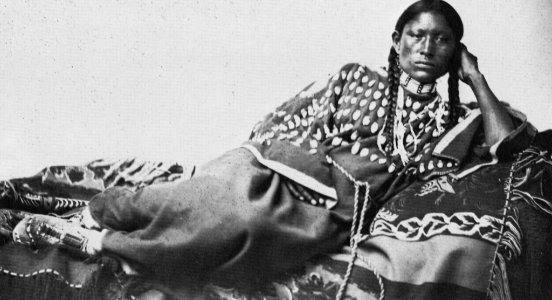 Soule, Will - Porträt einer Squaw (1) (Zeno Fotografie)