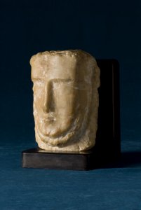 South Arabian - Head of a Man with a Full Beard - Walters 2145 - Three Quarter