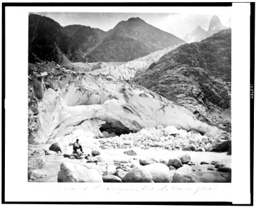 Source of the Arveyron, foot of Mer de Glace LCCN94513950
