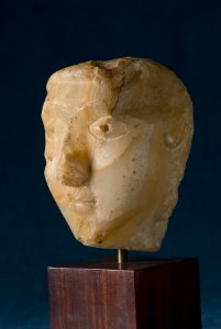 South Arabian - Head of a Man with Full Cheeks - Walters 2127 - Three Quarter