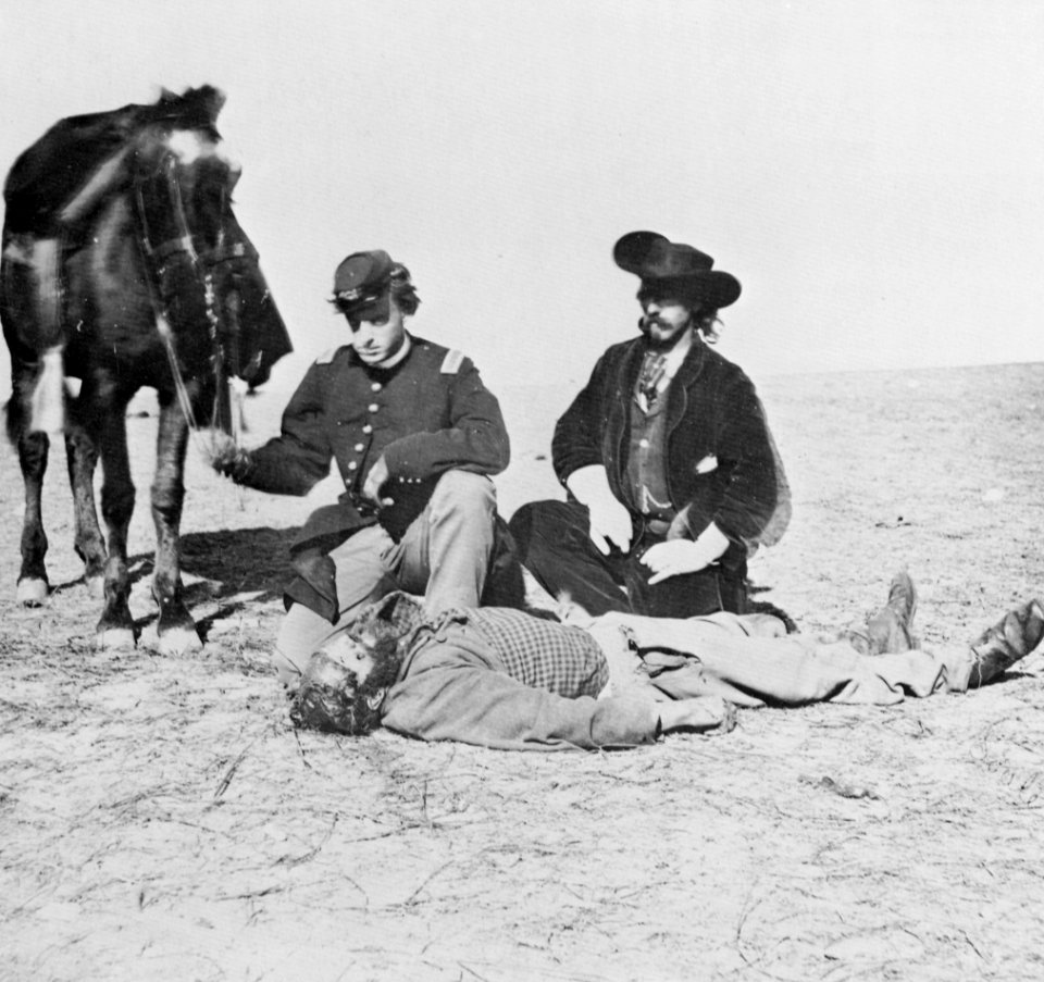 Soule, Will - Von Indianern skalpierter Jäger nahe Fort Dodge, Kansas (Zeno Fotografie)