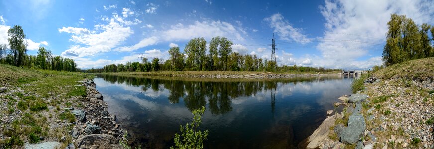 The mur promenade nature power plant