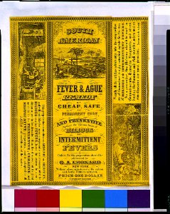 South American fever & ague remedy is a cheap, safe ... LCCN93504020