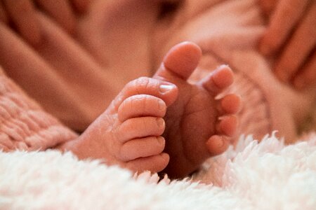 Care foot baby photo