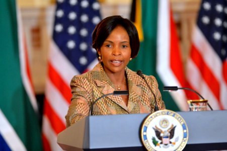 South African Foreign Minister Nkoana-Mashabane