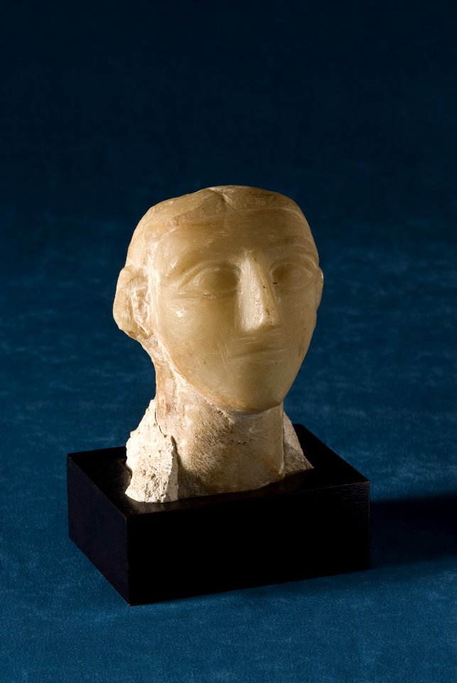 South Arabian - Head of a Man with an Oval Face - Walters 2132 - Three Quarter
