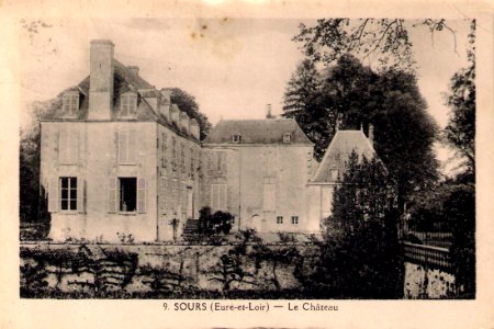 Sours Château MH Eure-et-Loir France