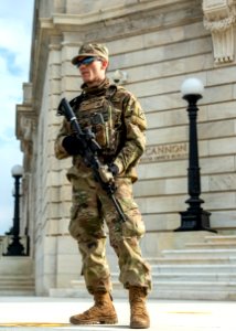 South Carolina National Guard Soldiers stand watch at U.S. Capitol (50846330096)