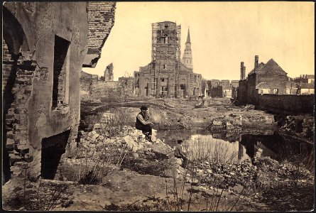 South Carolina, Charleston, Ruins in, St. Philip's Church - NARA - 533433
