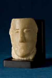South Arabian - Head of a Man with Long, Oval Face - Walters 2144
