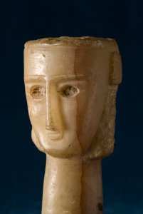 South Arabian - Head of a Woman with U-Shaped Face - Walters 2131 - Three Quarter