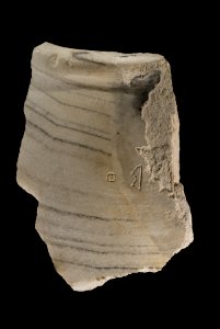South Arabian - Inscribed Fragment of a Stone Vessel - Walters 2169
