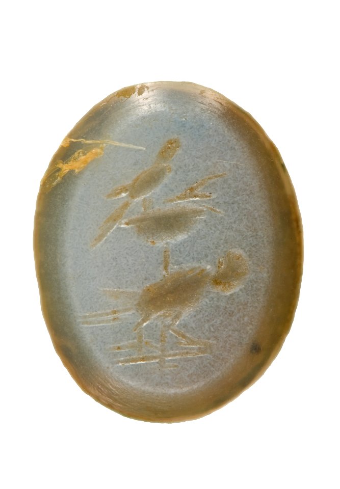 South Arabian - Intaglio with Birds - Walters 421513