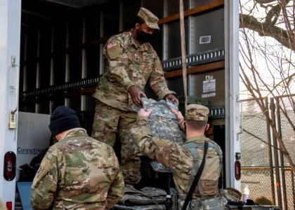 South Carolina National Guard Soldiers begin supporting the 59th Presidential Inauguration (50846391276) photo