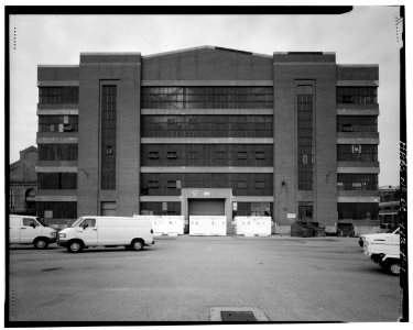 South front elevation looking north building 197