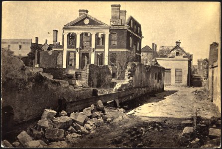 South Carolina, Charleston, Pinckney Mansion ruins - NARA - 533432 photo