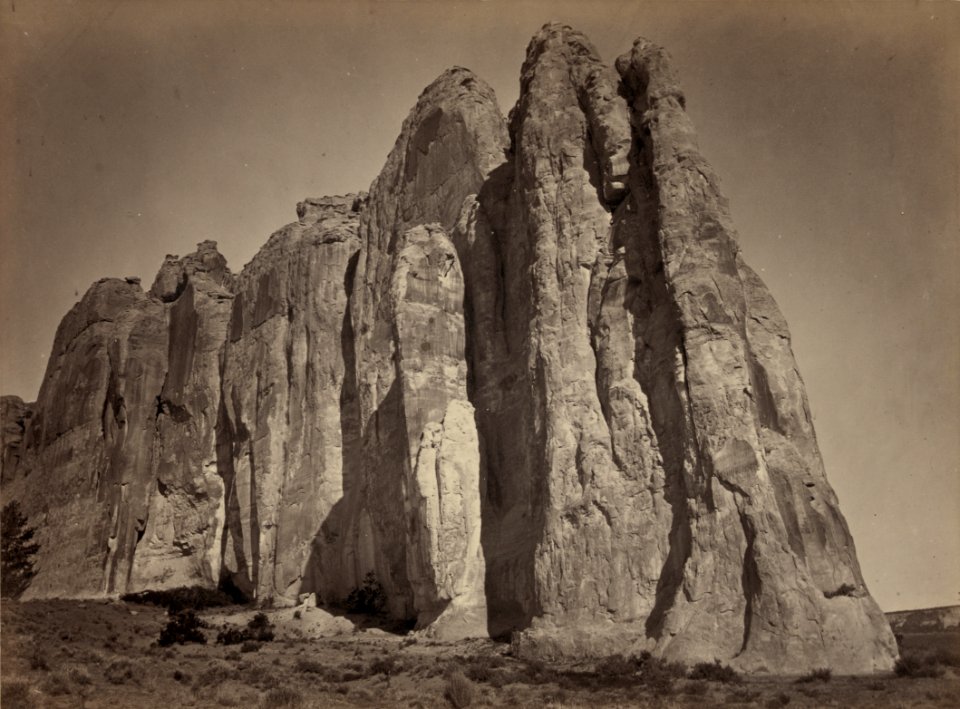 South side of Inscription Rock, New Mexico ppmsca10060u
