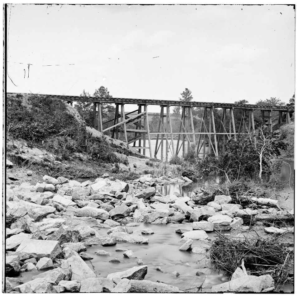 South side railroad trestle