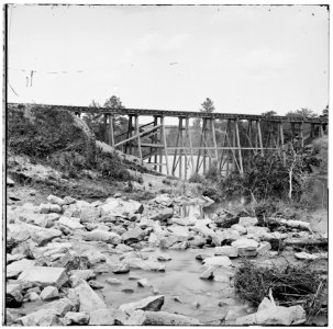 South side railroad trestle