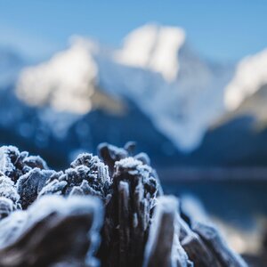 Ice cold mountain photo