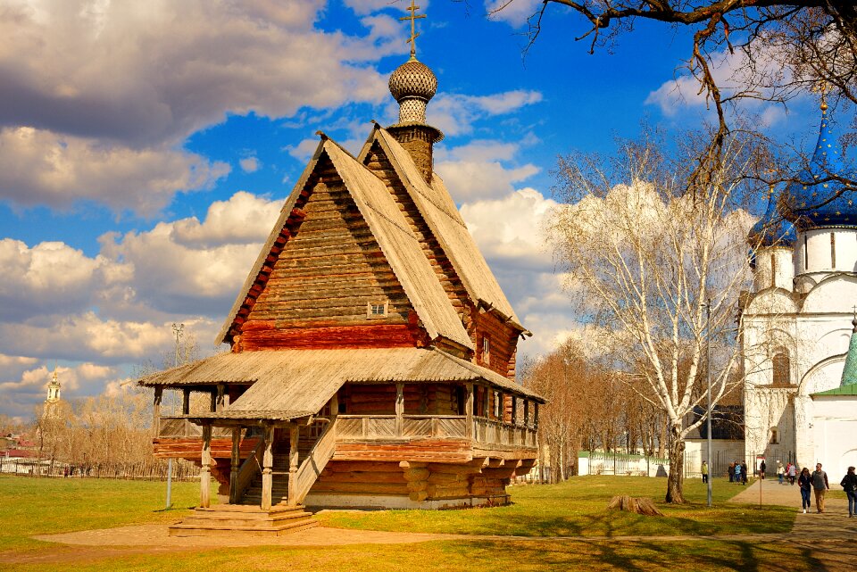 Nicholas church wooden architecture