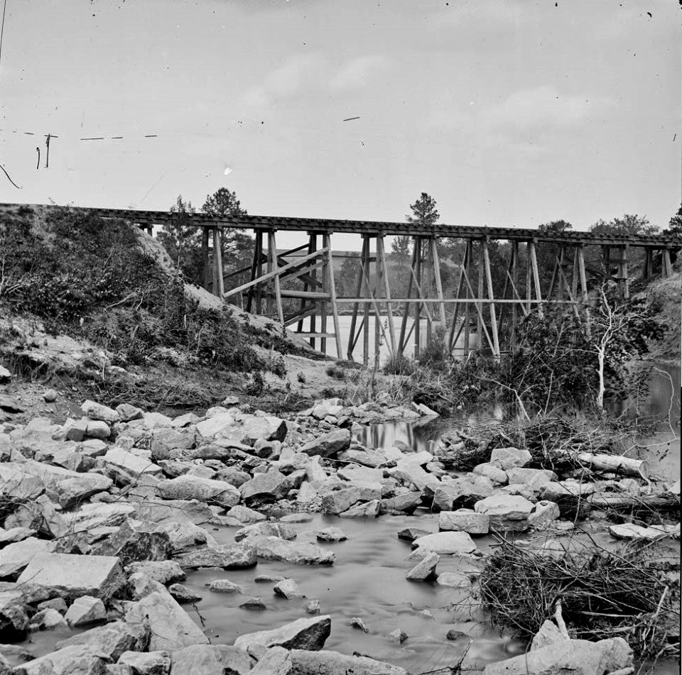 South Side Railroad trestle photo