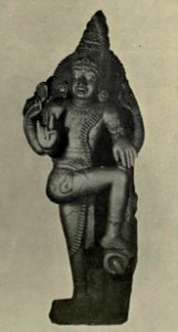 South-Indian Images of Gods and Goddesses-Page No.255-Dvarapala