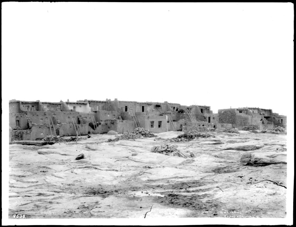 South side of the pueblo of Acoma, 1886 (CHS-4539)