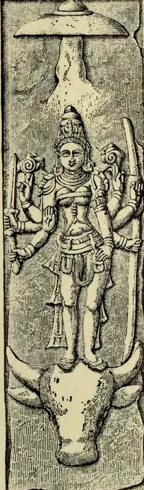 South-Indian Images of Gods and Goddesses-Page No.203-Durga